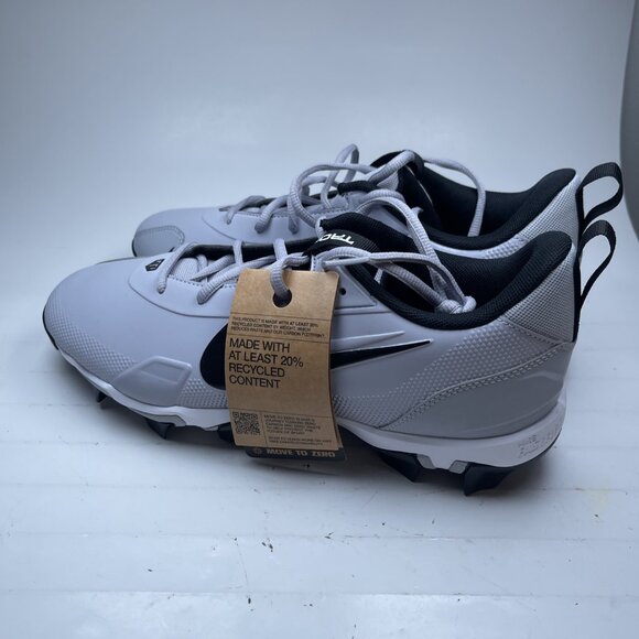 Nike Force Trout 9 Keystone Sz 10 Grey Men’s Baseball Cleats Style FB9728-002 - Picture 4 of 15